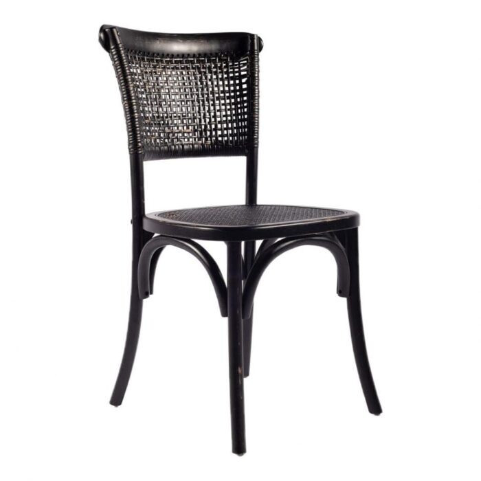 Moes Churchill Dining Chair Antique Black at Mums Place Furniture Monterey CA