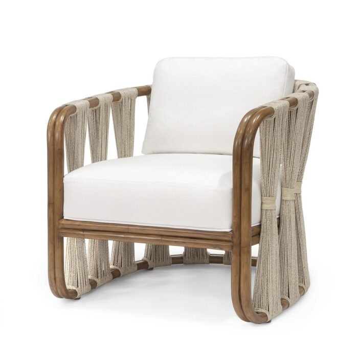 Palecek Strings Attached Lounge Chair at Mums Place Furniture Monterey CA