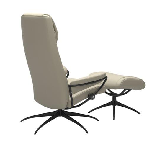 Stressless Furniture Paris Lounge Chairs for Living Room at Mums Place Furniture Carmel CA