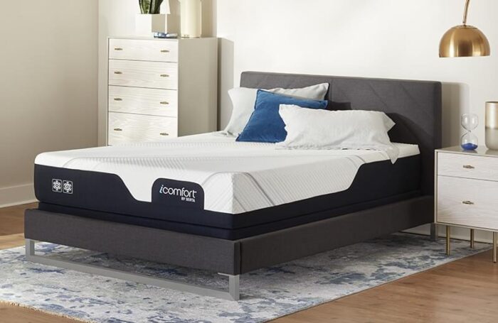 Serta CF2000 – Firm mattress for Bedroom at Mums Place Furniture Monterey CA