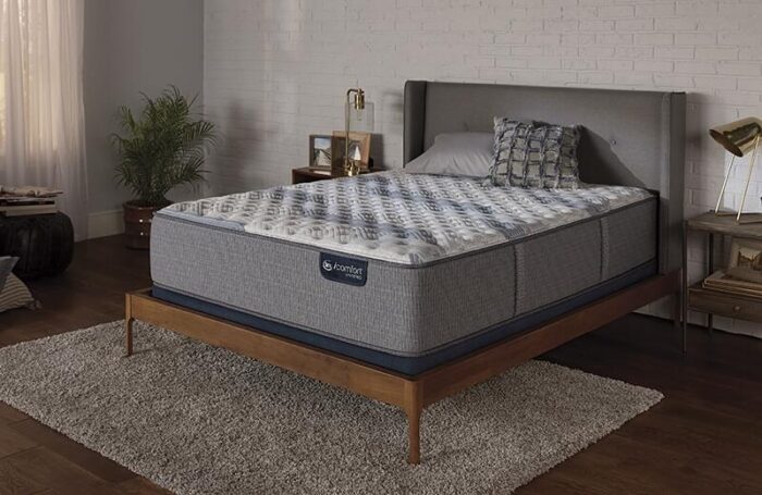 Serta Blue Fusion 100 Firm mattress for Bedroom at Mums Place Furniture Monterey CA