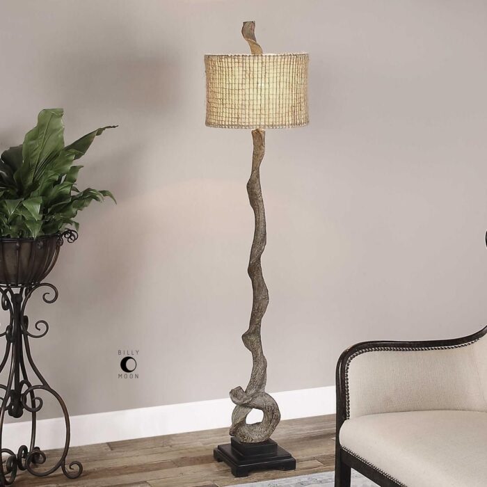 Uttermost Driftwood Floor Lamp for Living Room at Mums Place Furniture Carmel CA
