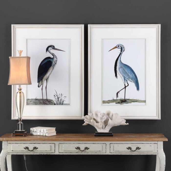 Uttermost Shore Birds Framed Prints at Mums Place Furniture Monterey CA